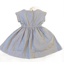 Load image into Gallery viewer, NWT CREWCUTS BLUE/WHITE GINGHAM DRESS (SZ 7)
