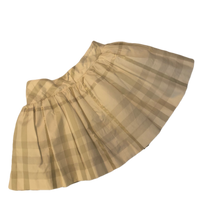 Load image into Gallery viewer, BURBERRY WHITE/METALIC LAYERED SKIRT (18M)
