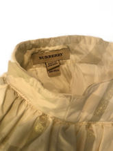 Cargar imagen en el visor de la galería, BURBERRY WHITE/METALIC LAYERED SKIRT (18M)
