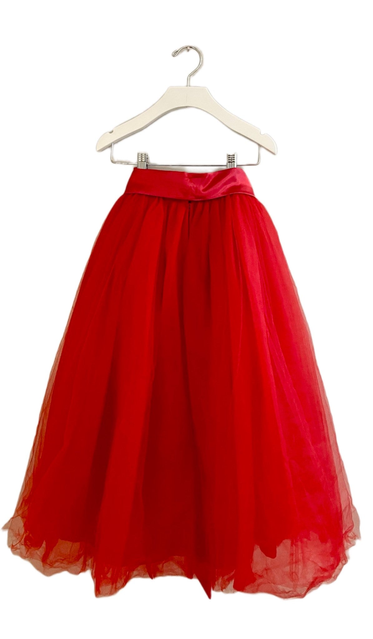 RED TULLE SKIRT (7/8)