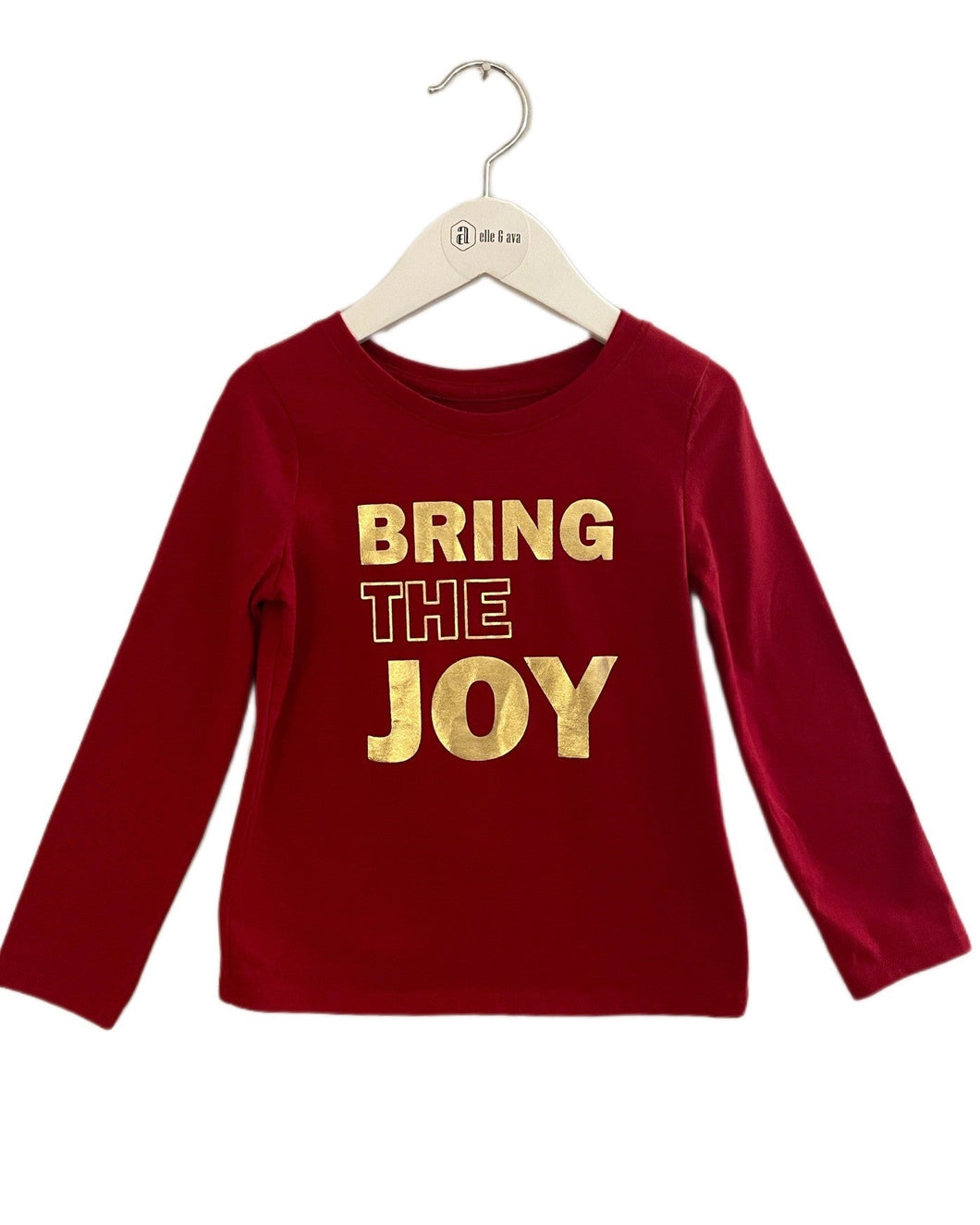 CAT&JACK HOLIDAY TOP (SZ 5)