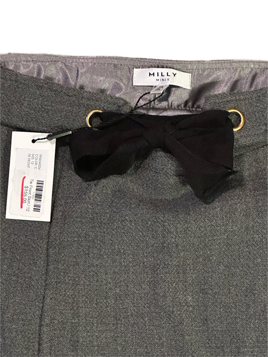 MILLY MINIS TIE FRONT SKIRT (SZ 12)