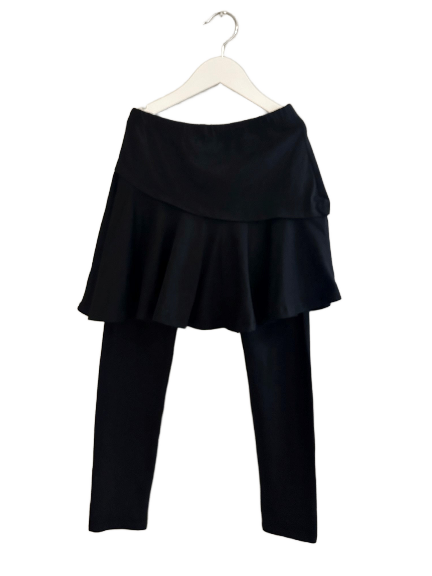 BLUBYBLU JERSEY LEGGINGS W/ SKIRT (SZ 14)