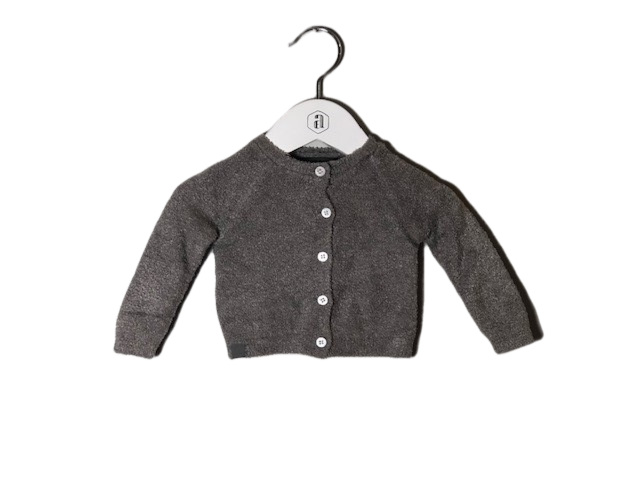 BAREFOOT DREAMS CHIC LITE CLASSIC CARDIGAN (NB)