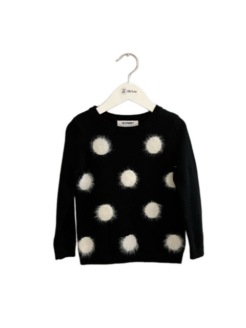 OLD NAVY POLKA DOT SWEATER (SZ 3T)