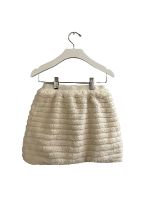 CHILDREN'S PLACE FAUX FUR SKIRT (SZ 5-6)