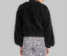 Load image into Gallery viewer, FAUX FUR TOPPER JACKET (SZ 7-8)
