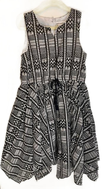 ARTISAN*NY TRIBAL PRINT DRESS (SZ 6)