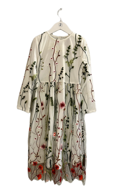 IVY CITY CO FLORAL DRESS (SZ 8)