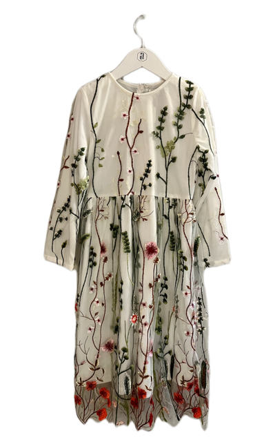 IVY CITY CO FLORAL DRESS (SZ 8)