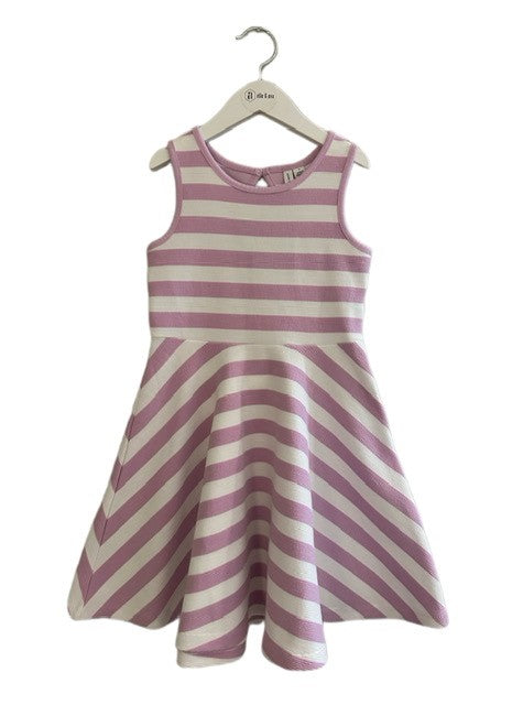 JANIE & JACK STRIPED SWING DRESS (SZ 7)