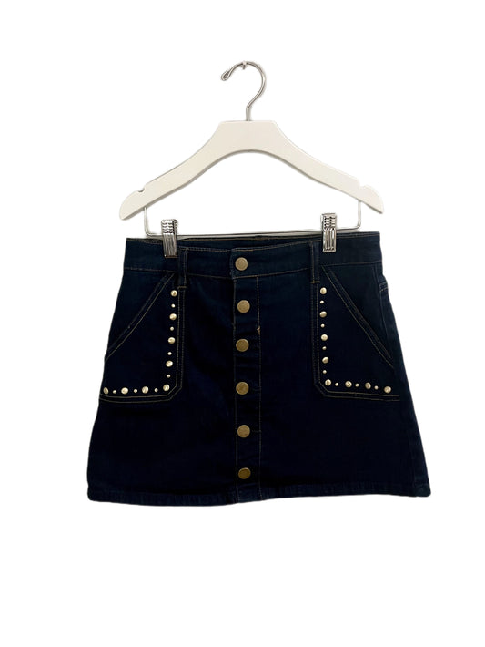 JUSTICE DENIM SKIRT (SZ 12)
