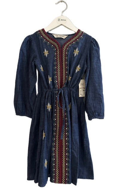 JACK & PEPPAR EMMALINE  PEASANT DRESS (SZ 8)