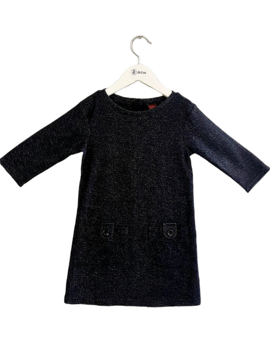 TEA BLUE GLITTER DRESS (SZ 6)